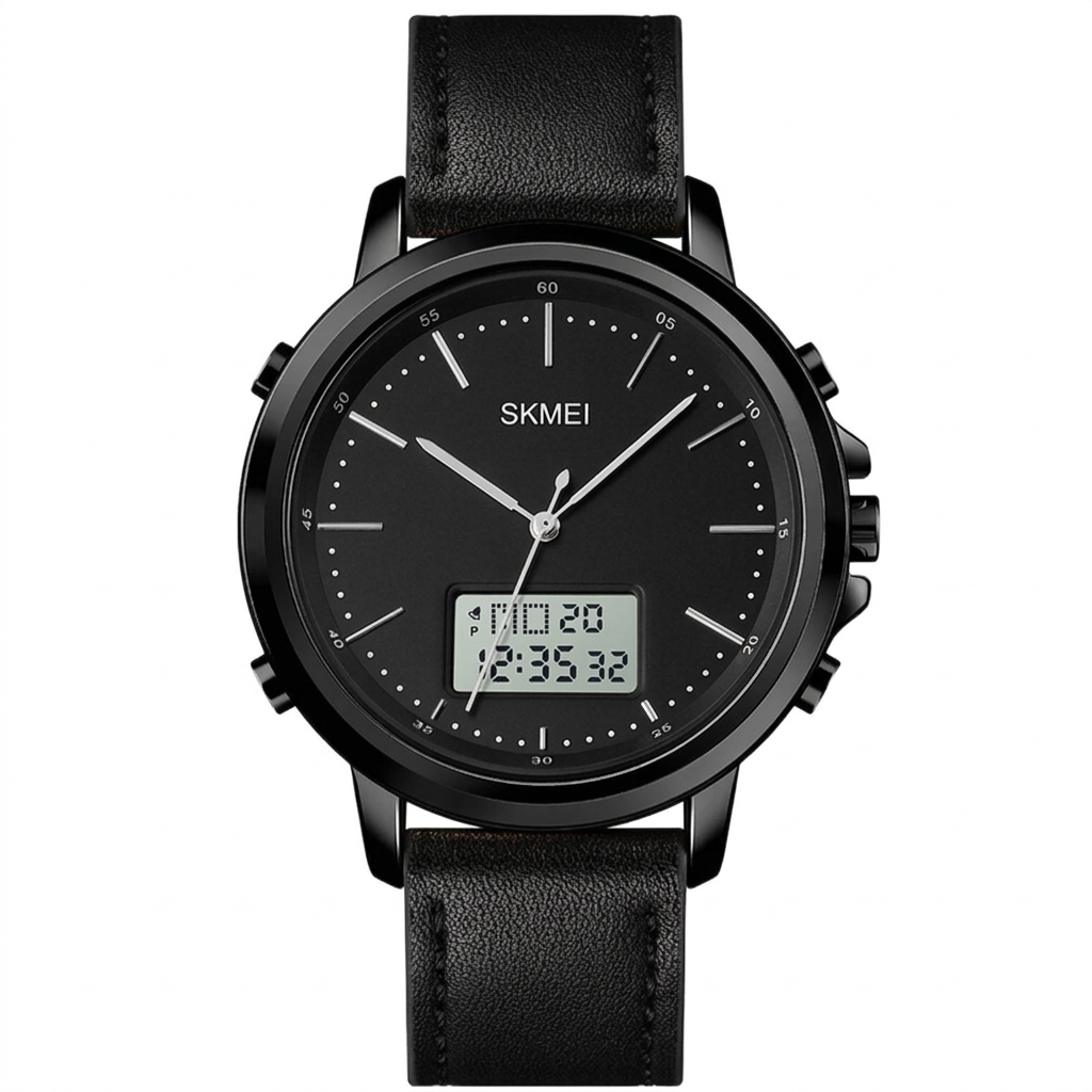 Skmei 1652 black watch for men – view 1