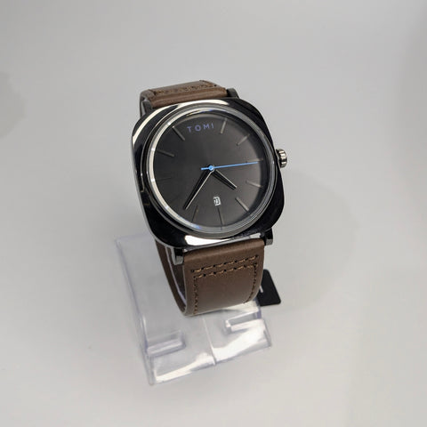 Tomi T-084 Watch Brown Black Business Class Watch image 0