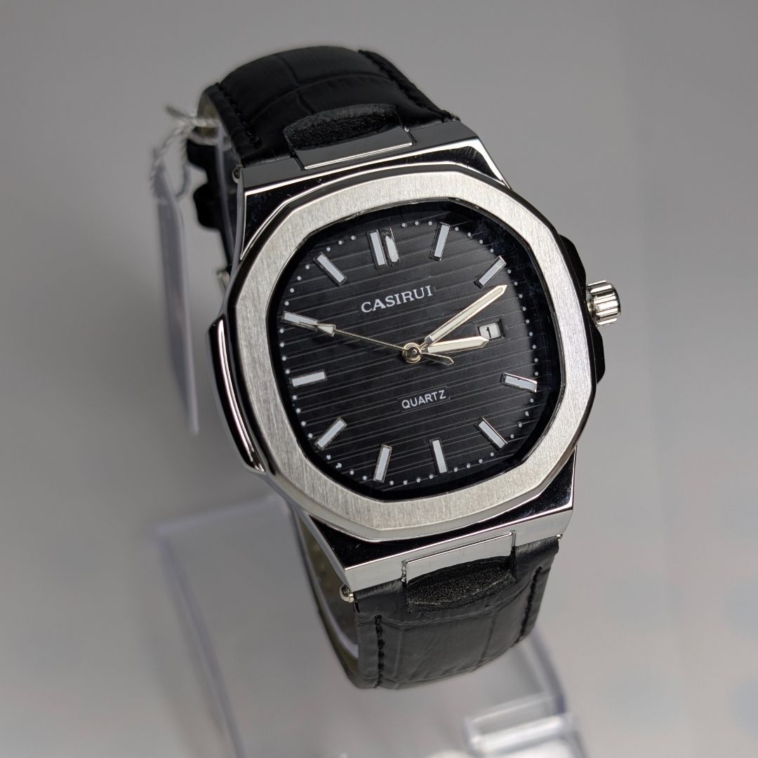 Casirui octagon leather watch for men – view 6