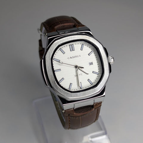 Casirui Leather Watch for Men