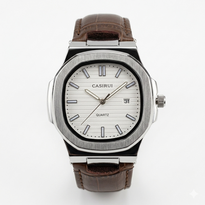 Casirui Leather Watch for Men