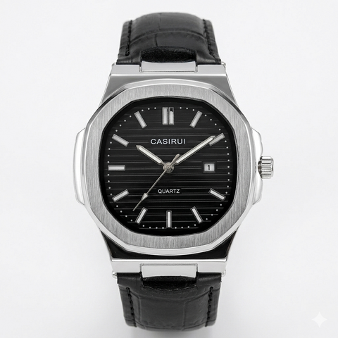 Casirui Leather Watch for Men