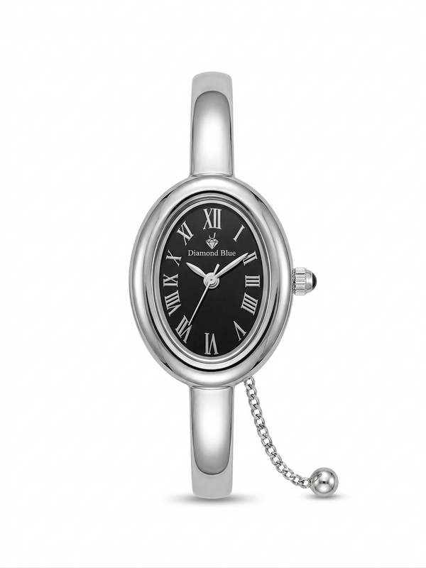 Two-tone bangle watch for women – view 1