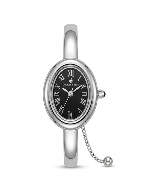 Two Tone Bangle Watch For Her