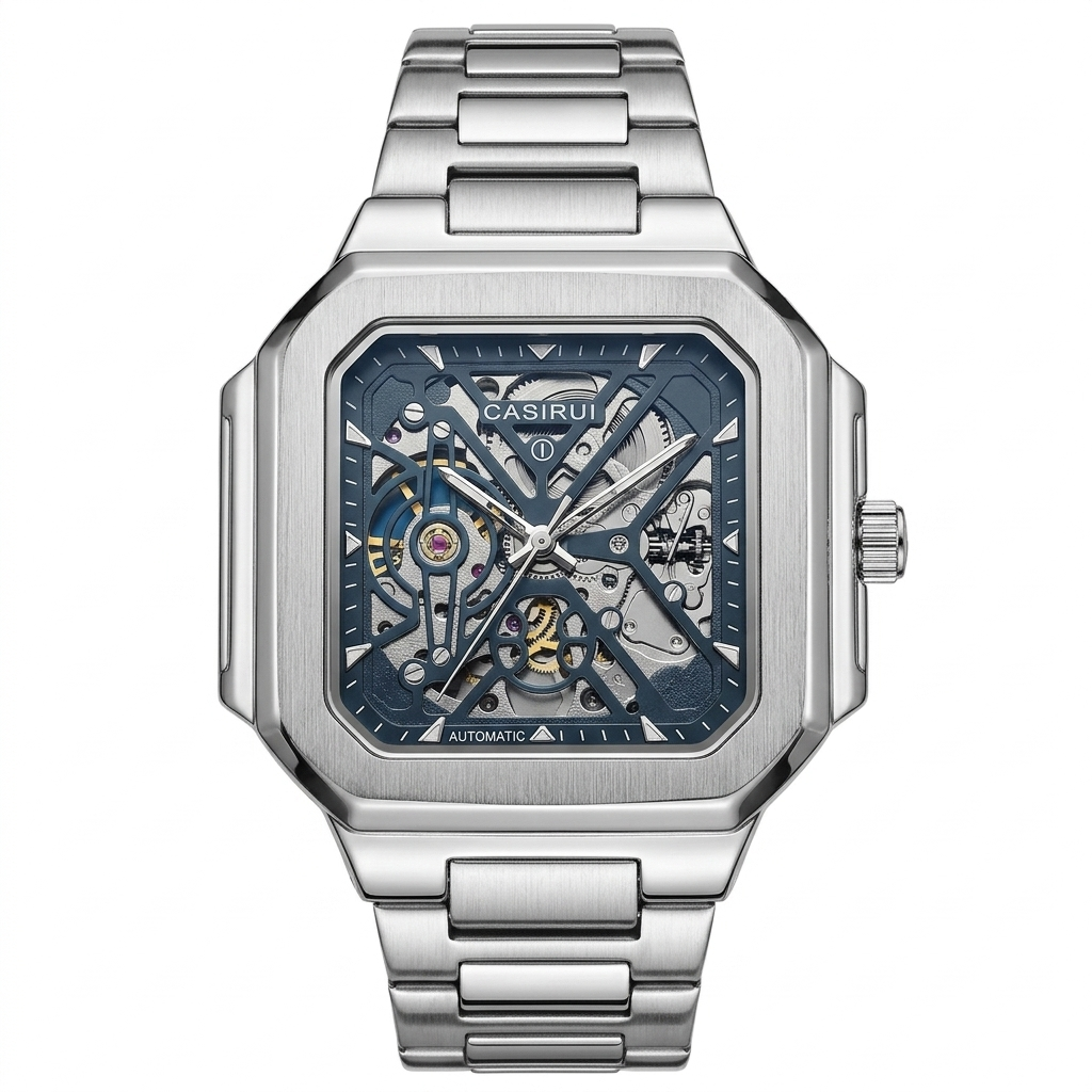 Casirui automatic skeleton watch for men – view 2
