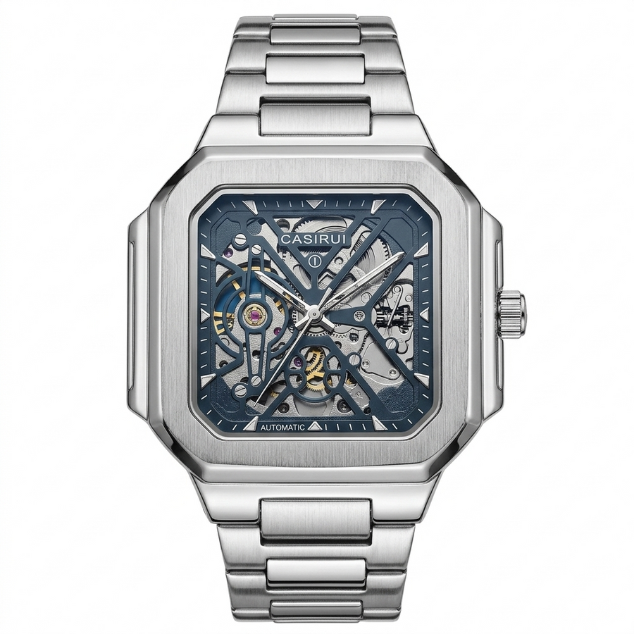 Casirui automatic skeleton watch for men – view 2