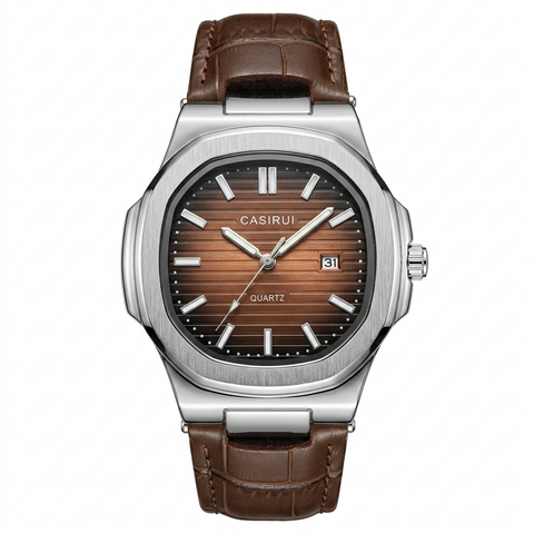 Casirui Leather Watch for Men