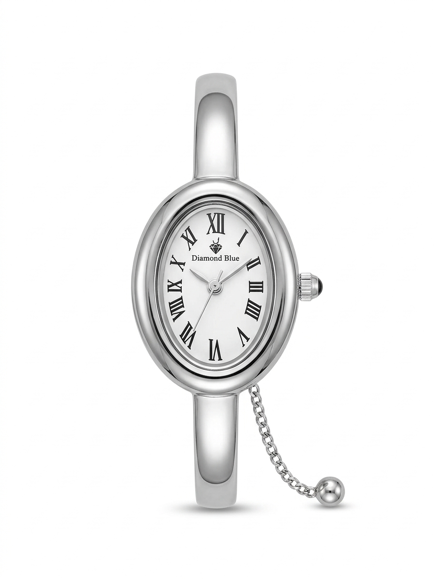 Two-tone bangle watch for women – view 2