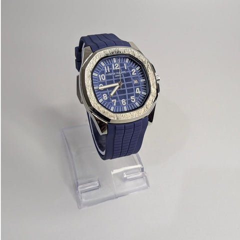 Patek Phillippe Blue Silicon Strap