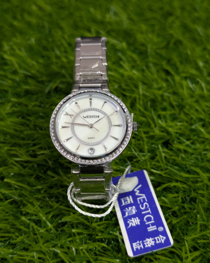 Watch WESTCI-II Silver chain with white dial