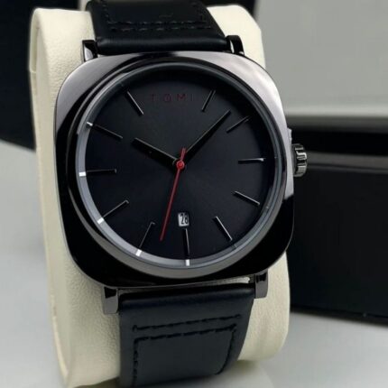 Watch Tomi Black Strap Black dial Business Class Watch