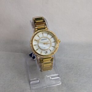 Ladies Gold Chain WESTCI-II Watch with White Dial