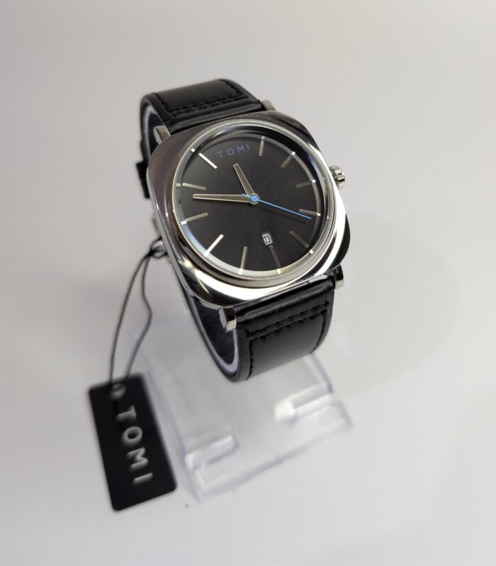 Tomi T-084 Watch Black Silver Business Class Watch